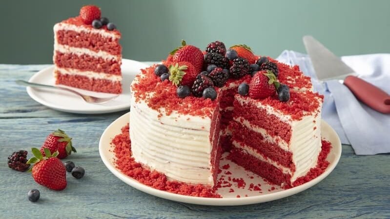 “Descubra a Receita Perfeita de Bolo Red Velvet: Sabor Inigualável para suas Festas!”