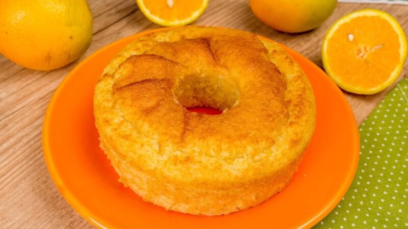 “Bolo de Laranja na Airfryer: Uma Receita Rápida e Irresistível que Vai Encantar Seu Paladar!”