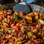 Carne Moída com Legumes