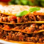 Lasanha de Carne Moída Simples