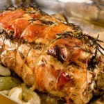 Pernil de Porco Recheado