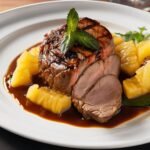 Picanha de Porco com Abacaxi