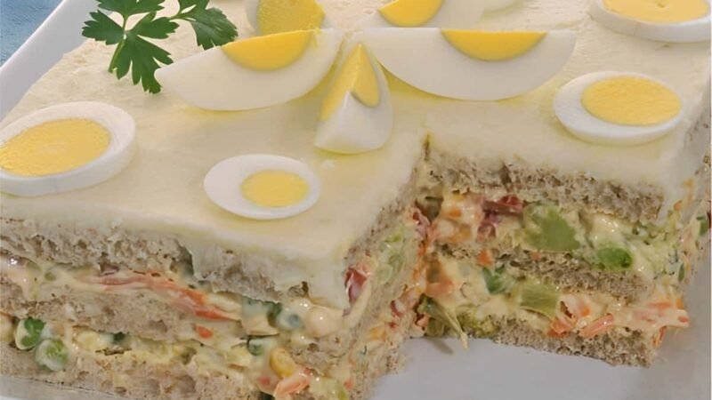 “Descubra a Deliciosa Torta Salgada de Pão de Forma: Fácil de Fazer e Irresistível!”